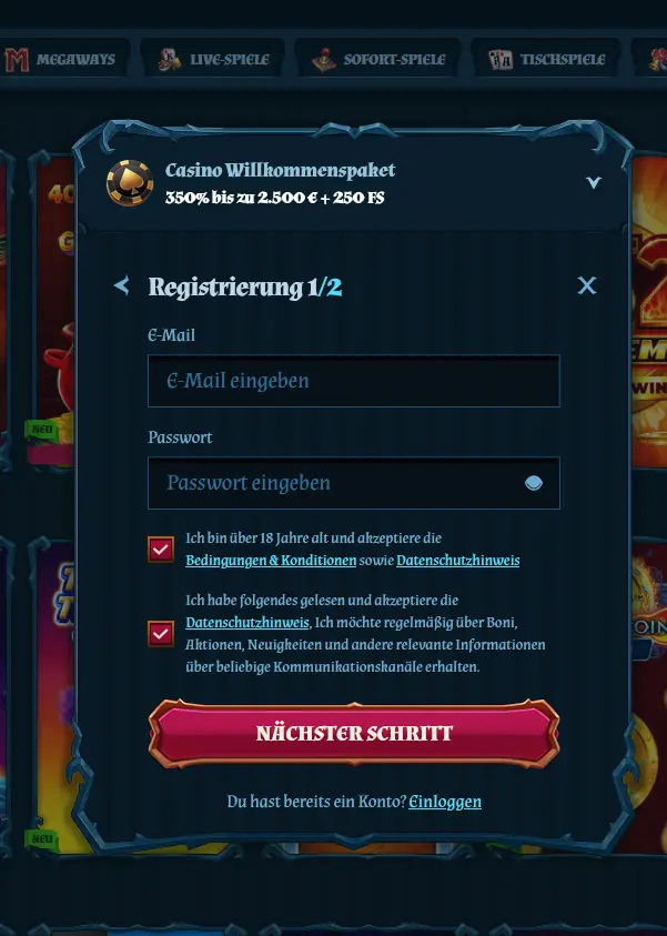 Fambet Registrierung – Konto in unter 5 Minuten erstellen auf fambetonline.de